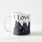 Schottischer Terrier Becher Kaffeetasse (Links)