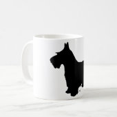 Schottischer Terrier Becher Kaffeetasse (Vorderseite Links)