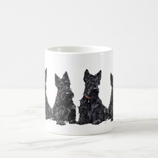 Schottischer Terrier Becher Kaffeetasse (Mittel)