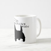 Schottischer Terrier Becher Kaffeetasse (VorderseiteRechts)