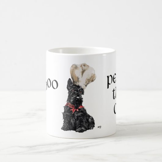 Schottischer Terrier Chef-Becher Kaffeetasse (Mittel)