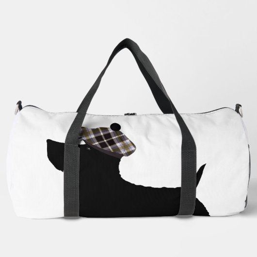 Schottischer Terrier Duffle Bag (Vorderseite)