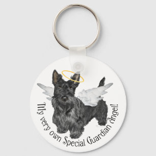 Schottischer Terrier Engel Schlüsselanhänger