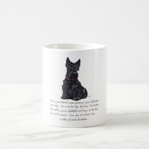 Schottischer Terrier Erinnerungsstück - MÄNNLICHER Kaffeetasse