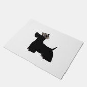 Schottischer Terrier Fußmatte (Schrägansicht)