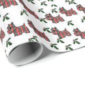 SCHOTTISCHER TERRIER GESCHENKPAPIER (Rolleneckpunkt)