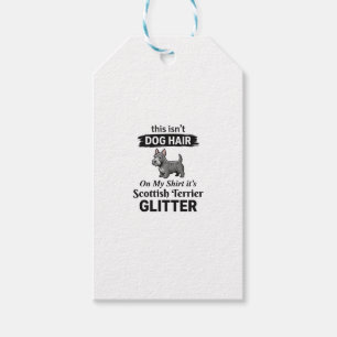 Schottischer Terrier Glitter Lustiges Hunde-Liebha Geschenkanhänger