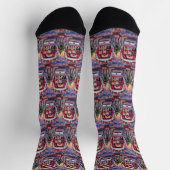 Schottischer Terrier Hund Valentinstag  Socken (Oben)