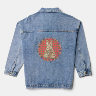 Schottischer Terrier Jeansjacke