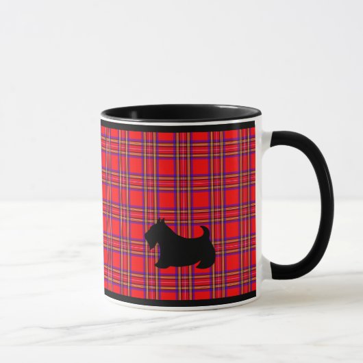 Schottischer Terrier Kaffeetasse Geschenk (Rechts)