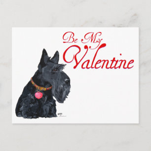 Schottischer Terrier Liebe Postkarte