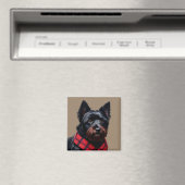 Schottischer Terrier Magnet (In Situ (Geschirrspüler))