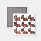 SCHOTTISCHER TERRIER MAGNET (Vorderseite/Rückseite)