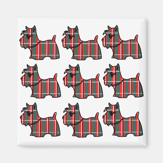 SCHOTTISCHER TERRIER MAGNET (Vorne)