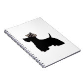 Schottischer Terrier Notizblock (Rechte Seite)