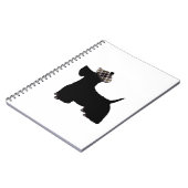 Schottischer Terrier Notizblock (Linke Seite)