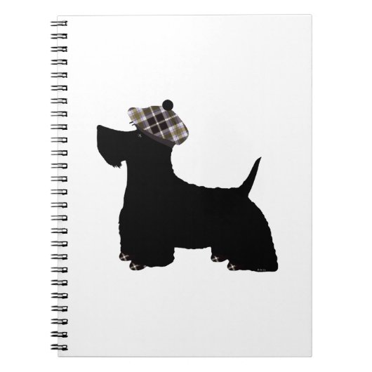 Schottischer Terrier Notizblock (Vorderseite)