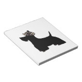 Schottischer Terrier Notizblock (angewinkelt)