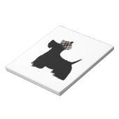 Schottischer Terrier Notizblock (Rotiert)