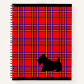 Schottischer Terrier Notizbuch Skizzenbuch Geschen (Vorderseite)