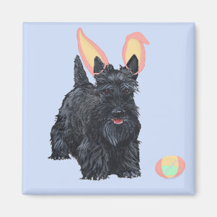 Schottischer Terrier Ostern Magnet