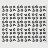 Schottischer Terrier Partei Geschenkpapier (Flach)