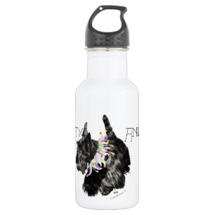 Schottischer Terrier Party Tier Edelstahlflasche