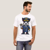 Schottischer Terrier-Pilot T-Shirt (Vorne ganz)