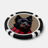 Schottischer Terrier Pokerchips (Einzeln)