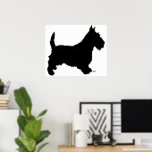 Schottischer Terrier Poster (Heimbüro)