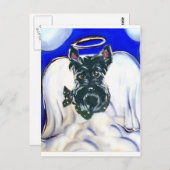 Schottischer Terrier Postkarte (Vorne/Hinten)
