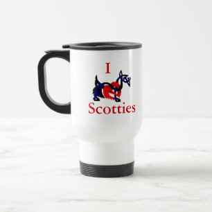 Schottischer Terrier Reisebecher
