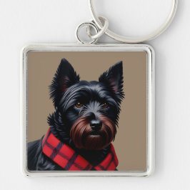 Schottischer Terrier Schlüsselanhänger