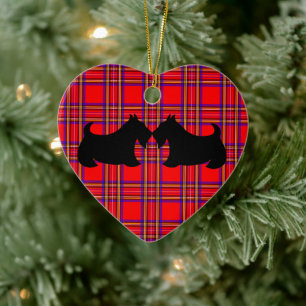 Schottischer Terrier-Schmuck Keramik Ornament