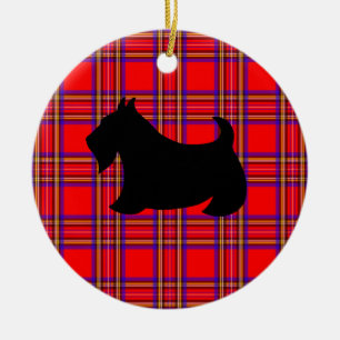 Schottischer Terrier-Schmuck Keramikornament