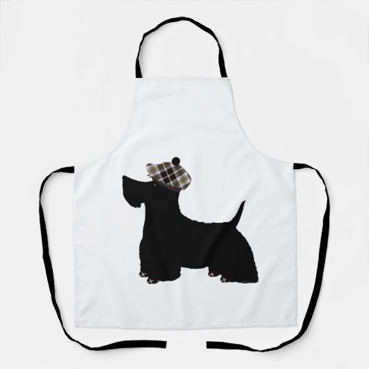 Schottischer Terrier Schürze (Vorderseite)