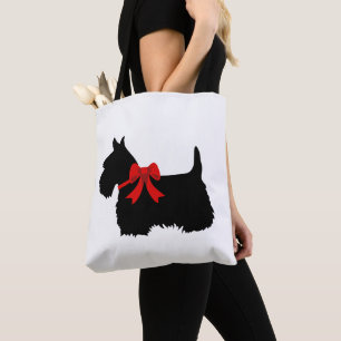 Schottischer Terrier schwarz, keltischer, Highland Tasche