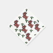 SCHOTTISCHER TERRIER SERVIETTE (Ecke)