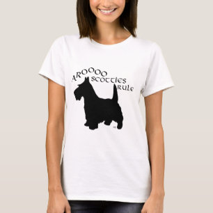 Schottischer Terrier Silhouette T-Shirt
