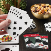 Schottischer Terrier Spielkarten (In Situ)
