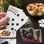 Schottischer Terrier Spielkarten (In Situ)