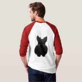 Schottischer Terrier-T - Shirt (Schwarz voll)