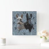 Schottischer Terrier Uhr (Zuhause)