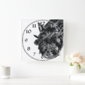 Schottischer Terrier Uhr (Zuhause)