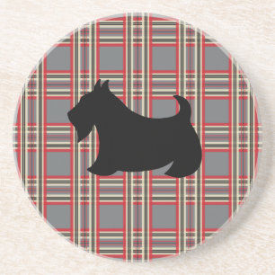 Schottischer Terrier-Unterleger Getränkeuntersetzer