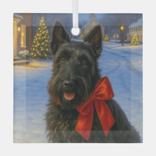 Schottischer Terrier Urlaub Ornament Aus Glas