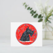 Schottischer Terrier Weihnachten (Stehend Vorderseite)