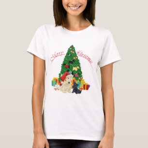 Schottischer Terrier Weihnachten T-Shirt