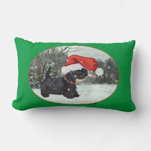 Schottischer Terrier Weihnachts Kissen