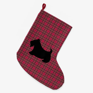 Schottischer Terrier-Weihnachtsstrumpf Großer Weihnachtsstrumpf